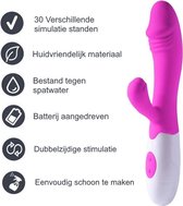 Tarzan Vibrator voor Vrouwen – Clitoris en G-spot Stimulator - 12 standen – 20 cm – Roze