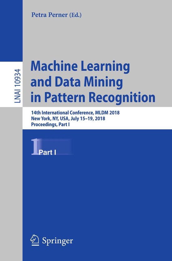 Lecture Notes in Computer Science 10934 - Machine Learning a ... - cover