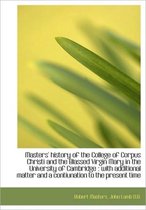 Masters' History of the College of Corpus Christi and the Blassed Virgin Mary in the University of C