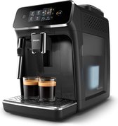 Bol.com Philips 2200 Serie EP2221/40 - Espressomachine - Zwart & RVS aanbieding