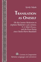 Currents in Comparative Romance Languages and Literatures 224 - Translation as Oneself