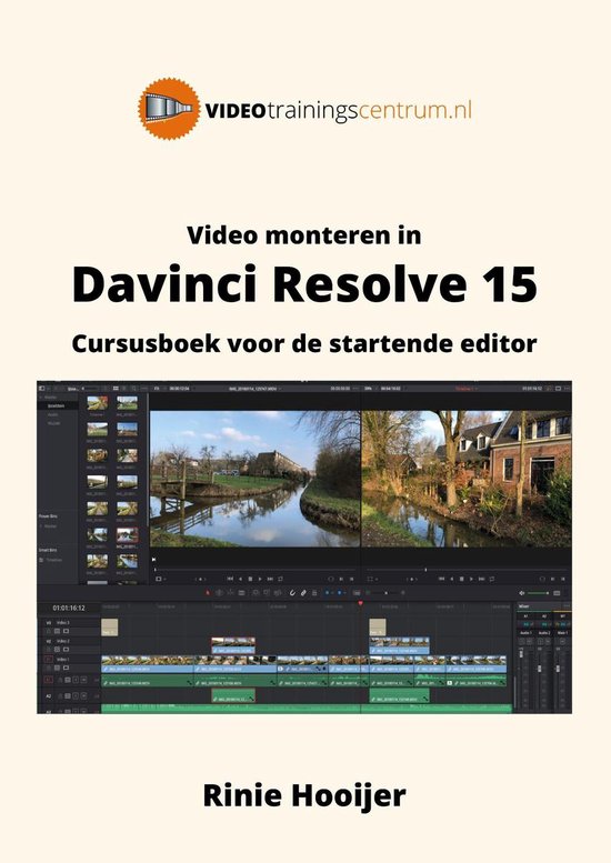 Boek cover Video monteren in Davinci Resolve 17 van Rinie Hooijer (Onbekend)