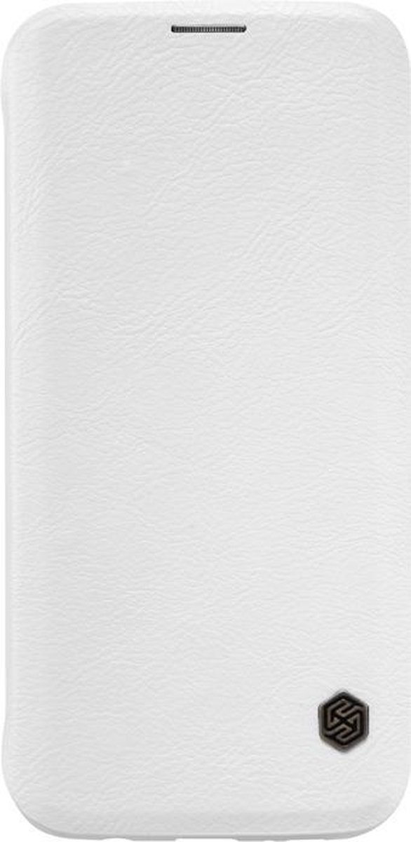 Nillkin Qin S-View Book Case voor Samsung Galaxy S7 Edge - Wit