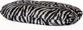 Comfort Kussen Hondenkussen Ovale Bonfire 65 x 45 cm - zebra zwart/wit