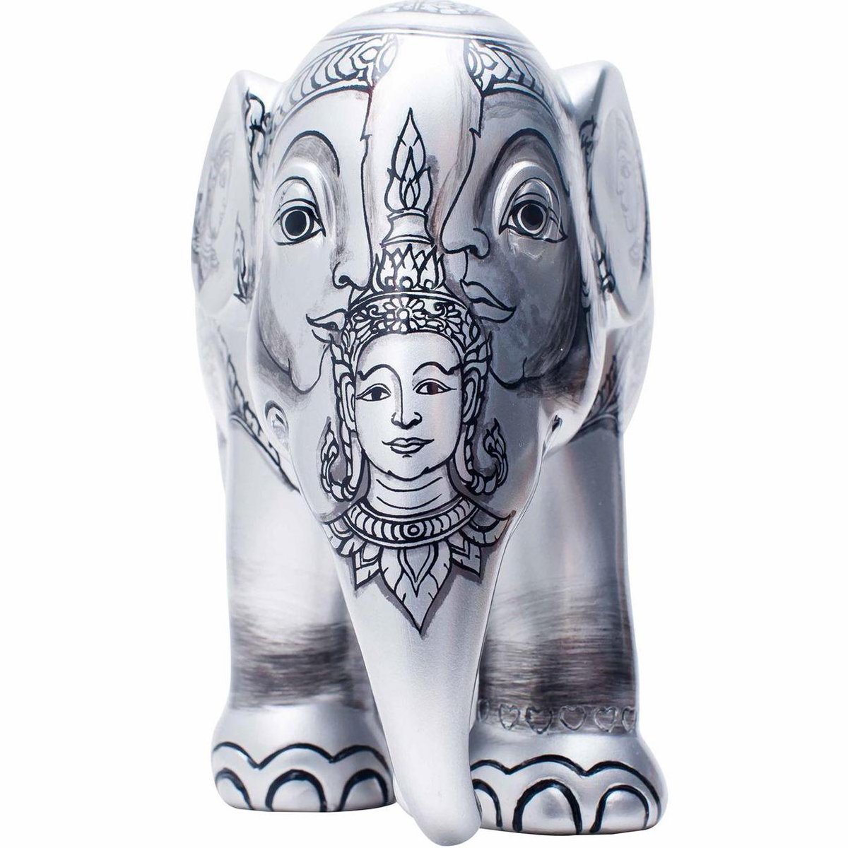 Elephant Parade Dheva Ngen - Handgemaakt Olifanten Beeldje - 15cm