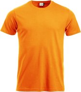 Clique New Classic T Signaaloranje maat XXXL