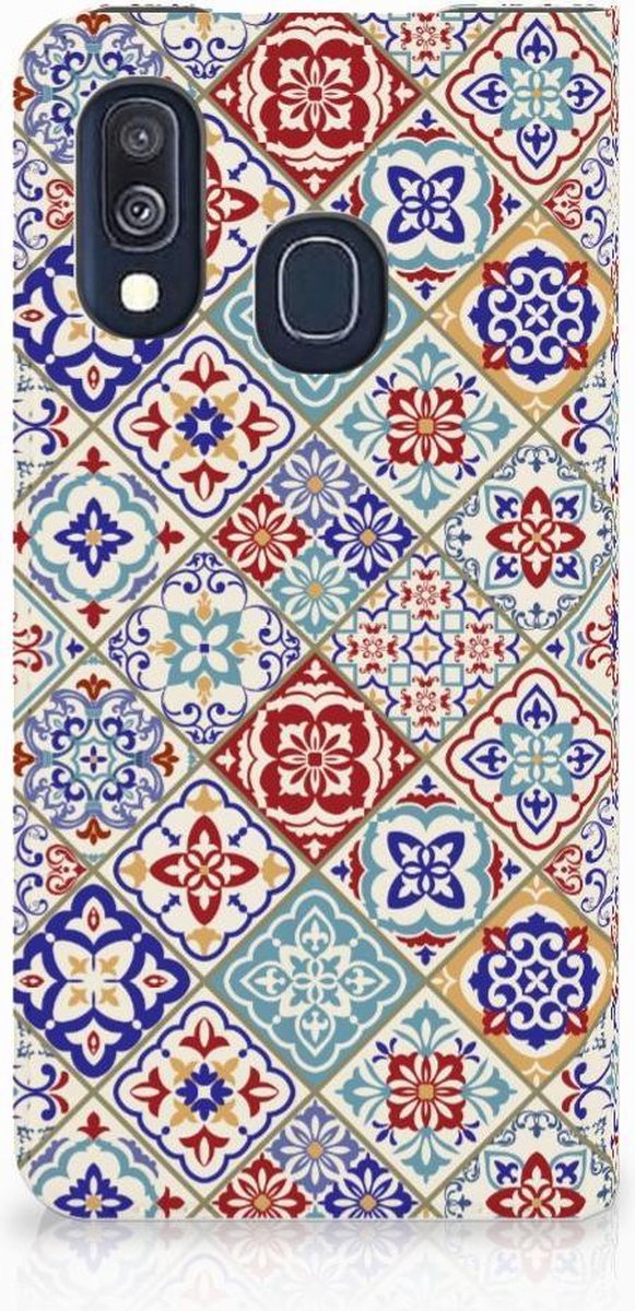 Samsung Galaxy A40 Standcase Tiles Color