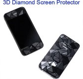 Diamant Anti-Glare Display Folie Geschikt voorApple iPhone 4/4S Voor+Achter