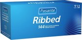 Pasante Ribbed - 144 stuks - Condooms