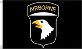 101st Airborne Division vlag 150 x 90 cm