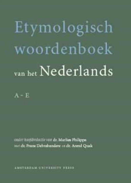 Boek cover Etymologisch Woordenboek van het Nederlands A - E van Onbekend