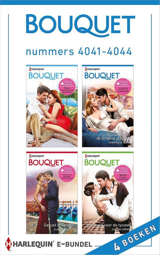 Bouquet e-bundel nummers 4041 - 4044 - Heidi Rice | Nextbestfoodprocessors.com