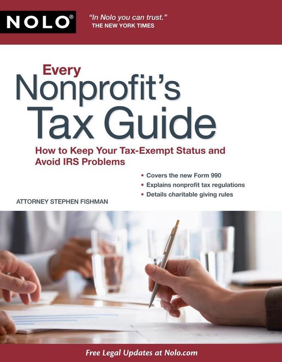 Every Nonprofit's Tax Guide: How to Keep Your Tax-Exempt Sta ... - cover