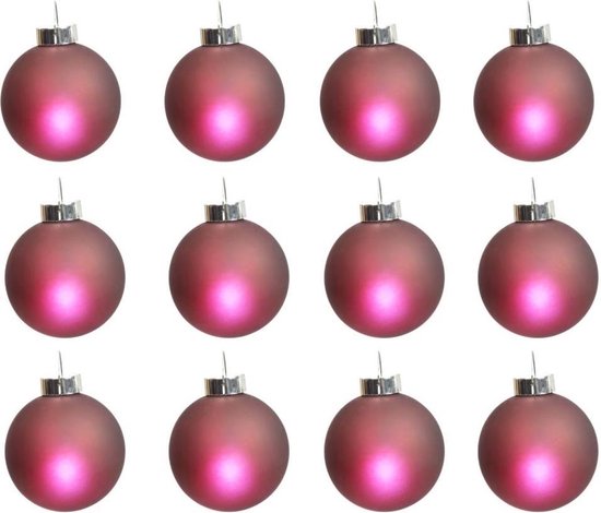 Aankoop van Glad vidaXL Kerstballen met LED-verlichting rood 12 stuks | bol.com