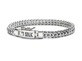 SILK Jewellery - Zilveren Armband - Connect - 347.21 - Maat 21