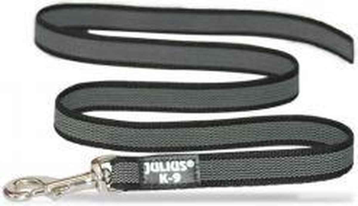 JULIUS K9 ANTI SLIP HONDENRIEM MET HANDVAT 3M (14MM)