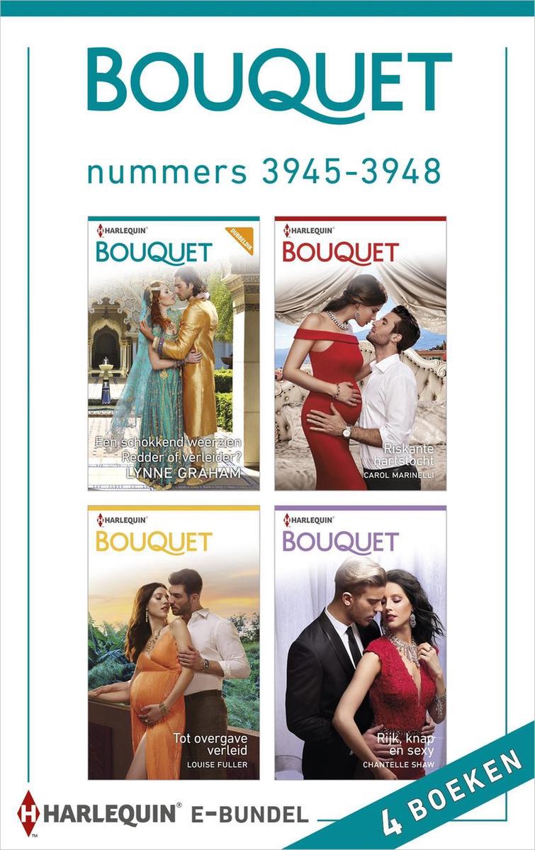 Bouquet e-bundel nummers 3945 - 3948 - Lynne Graham