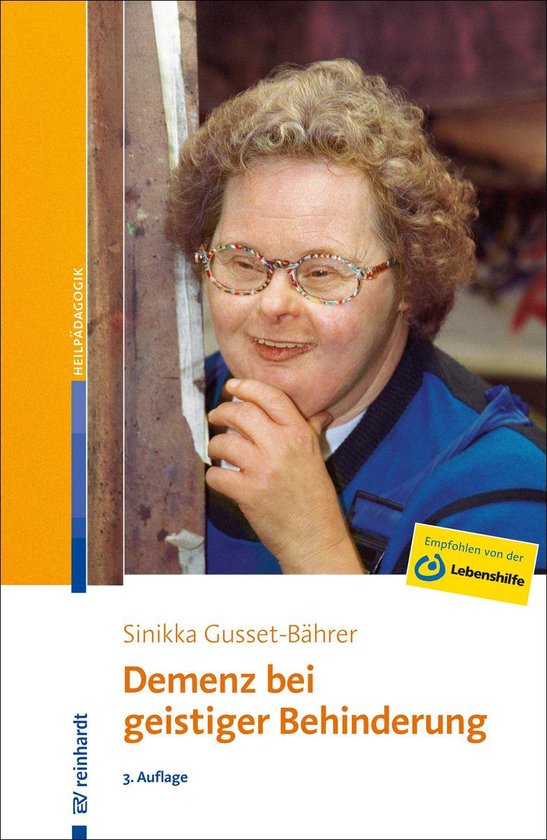 Demenz bei geistiger Behinderung - cover