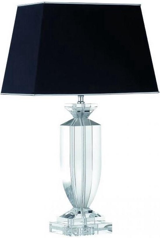 Cone tafellamp glas met lampenkap | bol.com