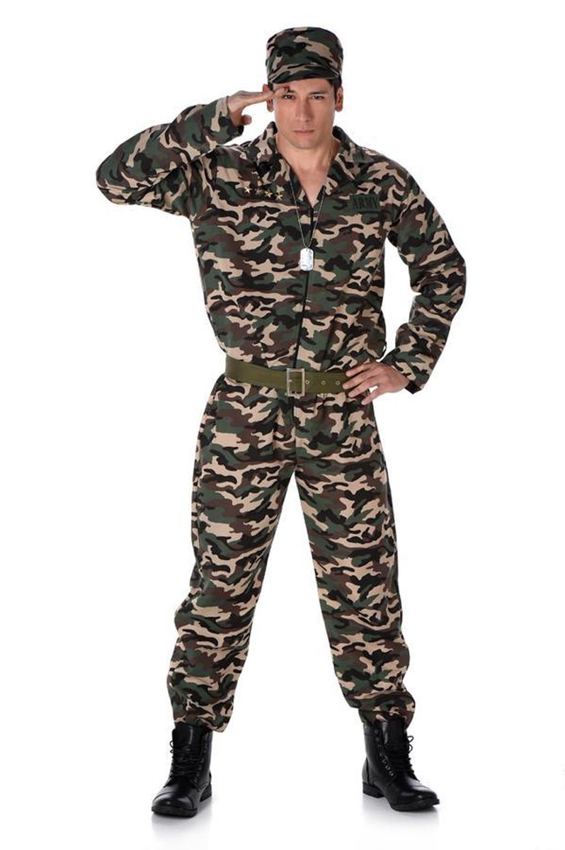 Leger & Oorlog kostuum - Soldaat - Volwassen man / M | bol.com