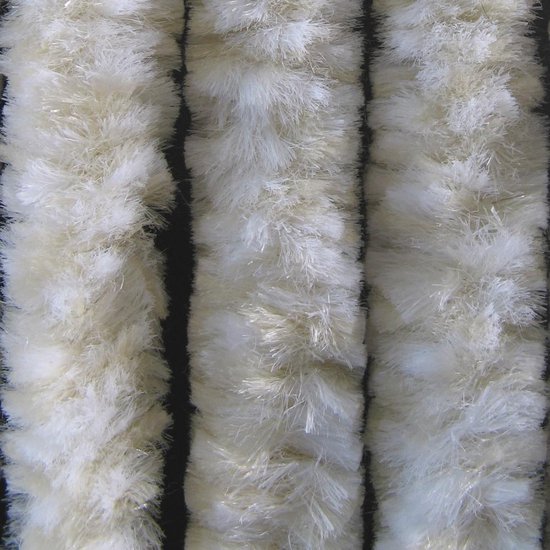 Cortenda kattenstaart vliegengordijn - beige/wit gemeleerd - 100 x 230 cm |  bol.com