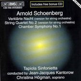 Christina Högman, Tapiola Sinfonietta - Schoenberg: Verklärte Nacht/String Quartet No.2/Chamber Symphony No.1 (2 CD)
