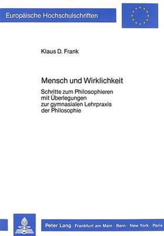 Mensch und Wirklichkeit - cover