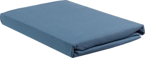 Hoeslaken Topper Beddinghouse Jersey-180 x 200 / 220 cm-BH Blue