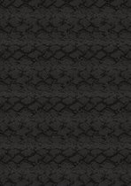 Essenza Plaid Snake (Fleece) - 150x200 cm - Zwart