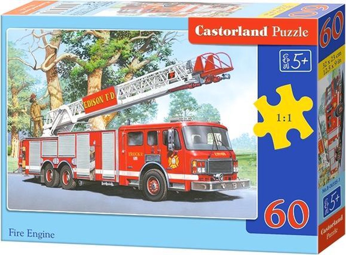 Fire Engine - 60 stukjes