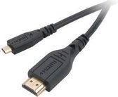 Akasa 1.5m High Speed HDMI HDMI kabel 1,5 m HDMI Type A (Standaard) HDMI Type D (Micro) Zwart