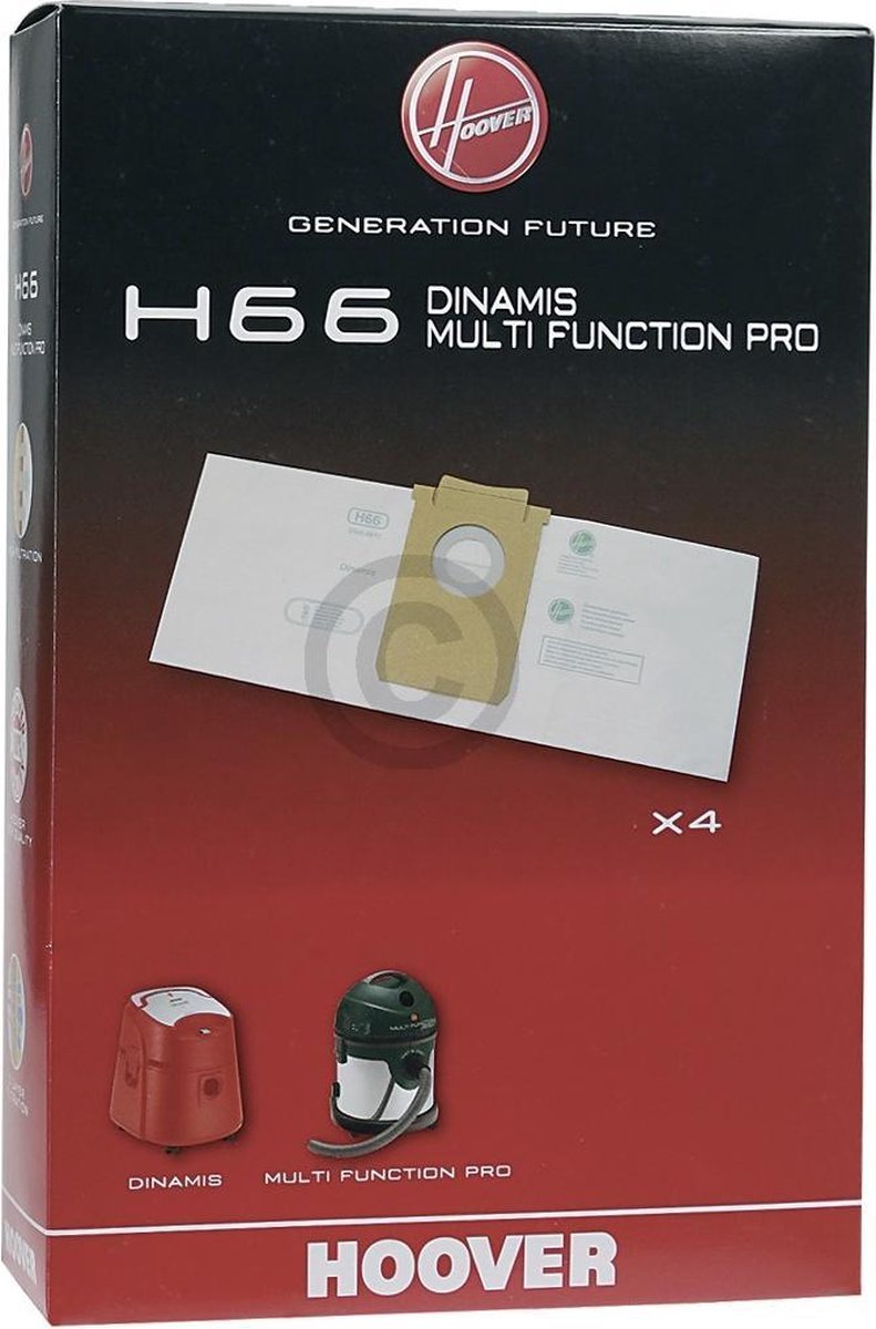 Hoover Stofzuigerzakken origineel H66