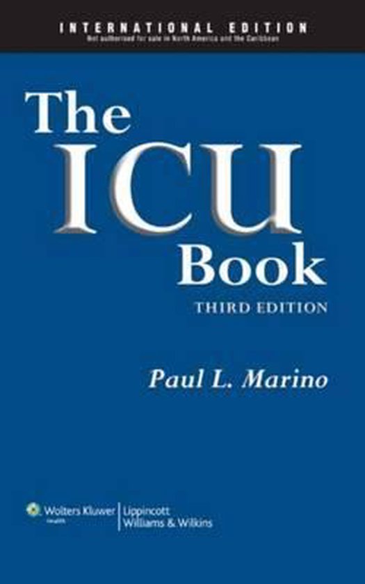 Icu Book | 9781451107791 | Paul L. Marino | Boeken | bol