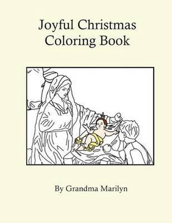 Joyful Christmas Coloring Book - cover