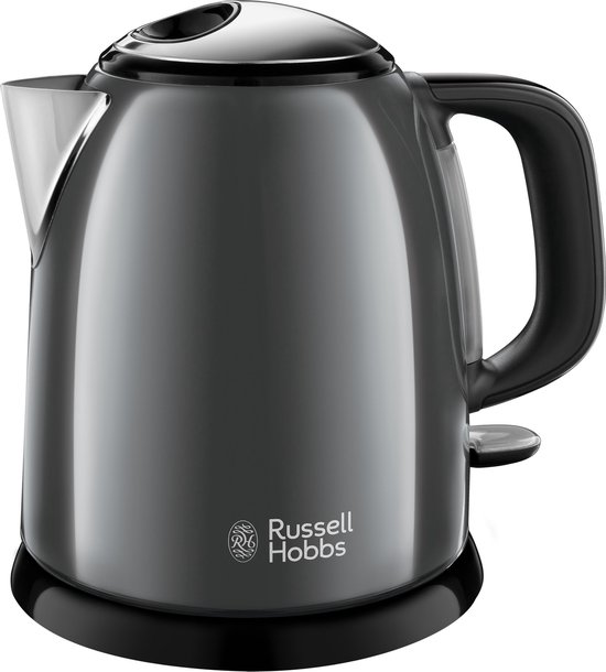 Russell Hobbs 24993-70 Colour Plus+ Mini Waterkoker 1 Liter - Grijs