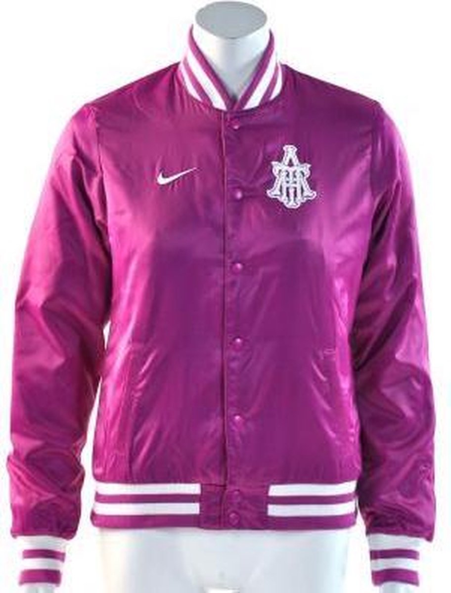 Nike - Athletic Dept Satin Varsity Jacket - Dames - maat L | bol.
