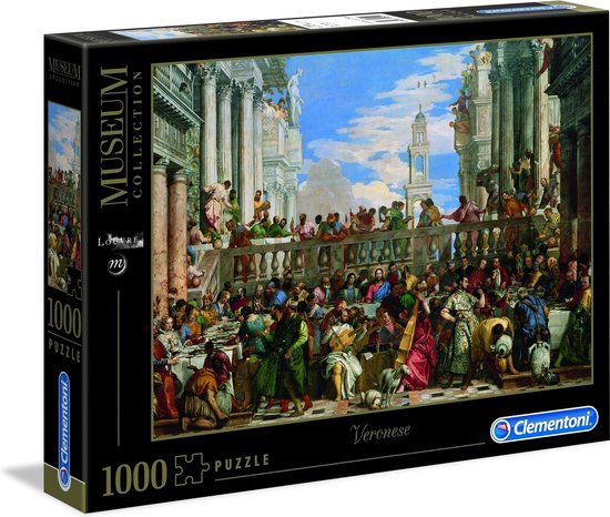Clementoni - Museum Puzzel Collectie - Veronese, The Wedding at Cana - 1000  stukjes | bol.com
