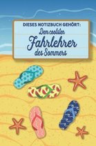 Dieses Notizbuch geh rt dem coolsten Fahrlehrer des Sommers