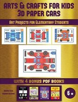 Art Projects for Elementary Students (Arts and Crafts for kids - 3D Paper Cars)