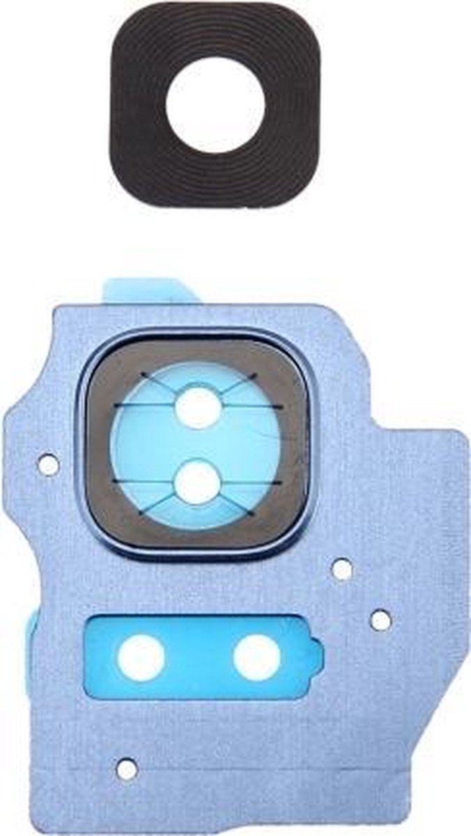 Camera lens cover glas geschikt voor Samsung Galaxy S8+ (PLUS) Blauw reparatie onderdeel