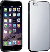 Xssive Hoesje voor Apple iPhone 7 Plus - Effen Kleur - Zilver