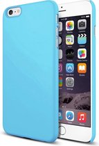 Hard Back Cover voor Apple iPhone 6 Plus/6S Plus - Effen Kleur - Licht Blauw