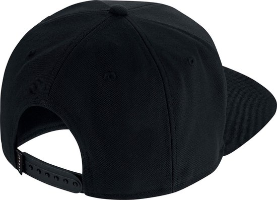 Nike Jordan Pro Jumpman Snapback Unisex Sportcap -  Black/Black/Black/(White) | bol.com