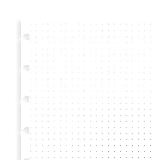 Filofax Inzetstukken Refill A5 Papier Wit 32-delig