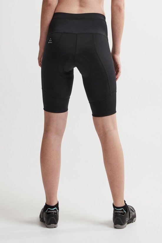 CRAFT CORE ESSENCE SHORTS W Dames Fietsbroek - Zwart - Zilver van craft — afbeelding 2