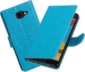 BestCases.nl Turquoise Portemonnee booktype hoesje Samsung Galaxy A5 2016 A510