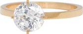 iXXXi Jewelry - Vulring - Secure Crystal - Goud gekleurd - 2mm - Maat 18