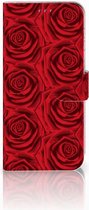 Hoesje Geschikt voor Samsung A50 Rood Rose