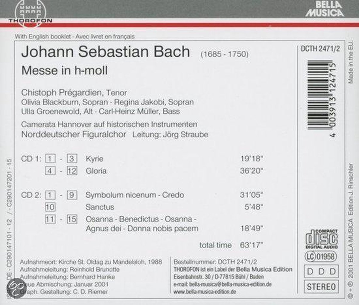 Mass In B-minor Bwv232