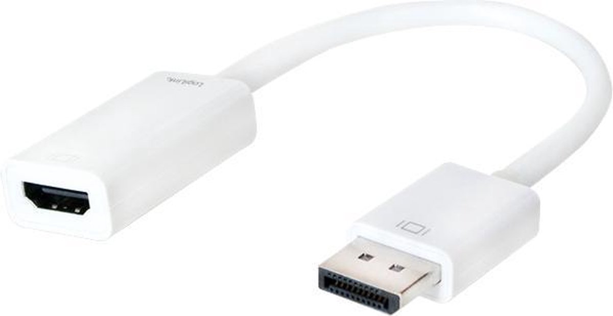 LogiLink kabeladapters/verloopstukjes DisplayPort 1.2 to HDMI Adapter